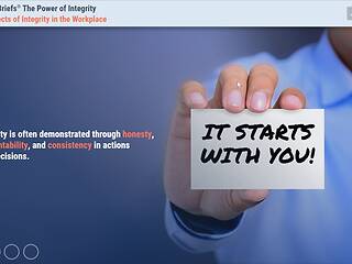 TrainingBriefs® The Power of Integrity